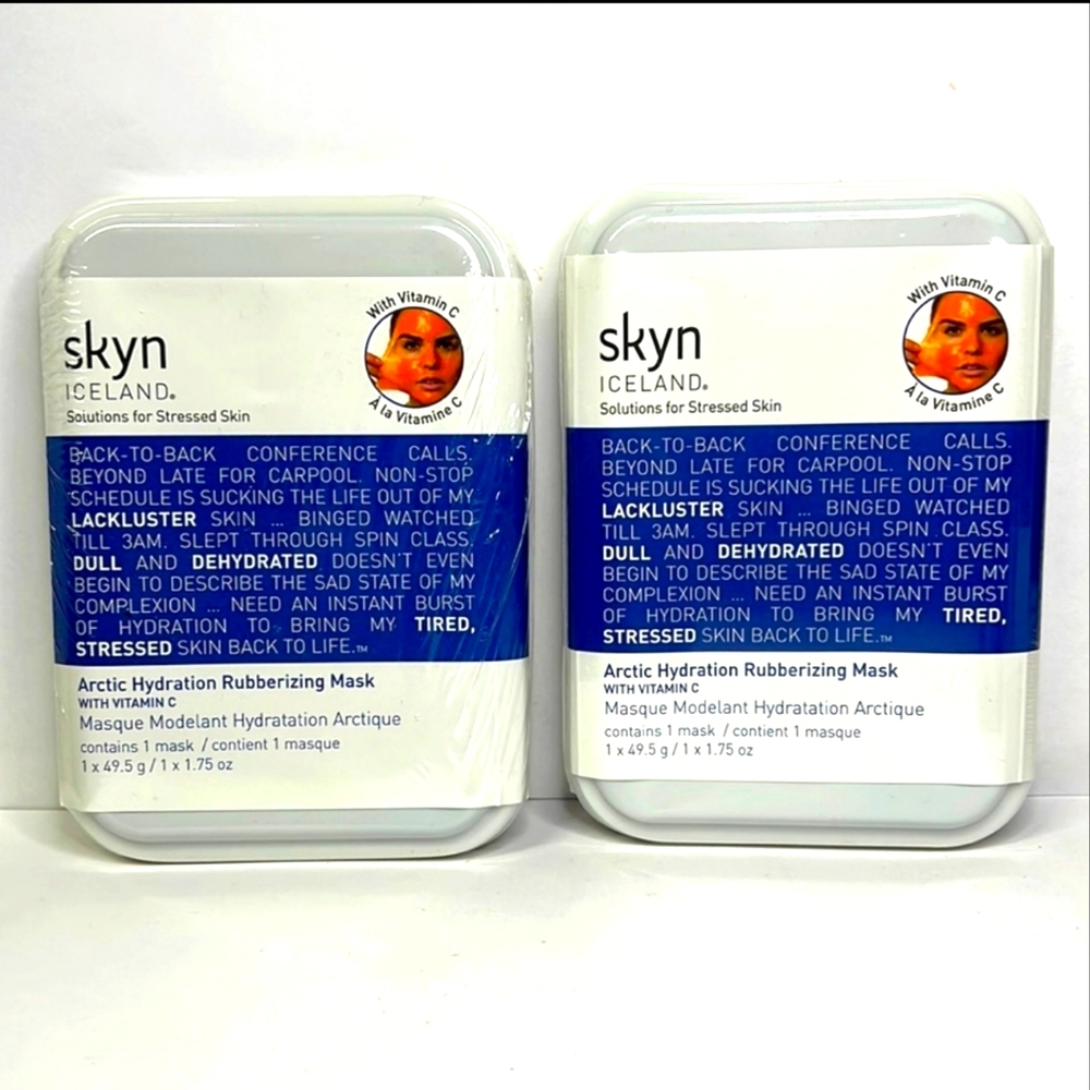 Skyn Iceland Arctic Hydration Ribberizing Mask bundle of 2pc